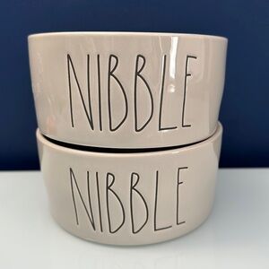 New Rae Dunn Medium Dog Dish Set